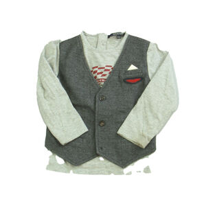 Aston Martin Boys Grey Shirt size: 9-12 Months